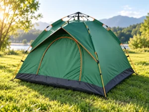 Green Camping Tent Outdoor Showcase