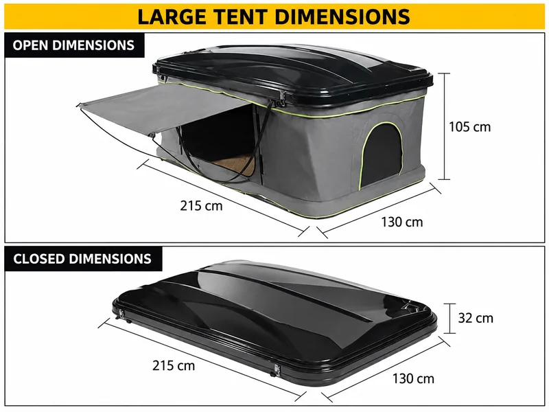 large tent dimensions