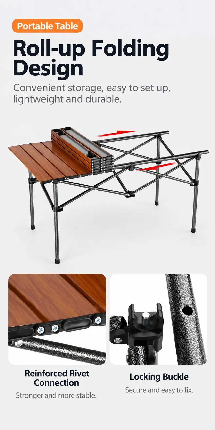 roll-up folding design