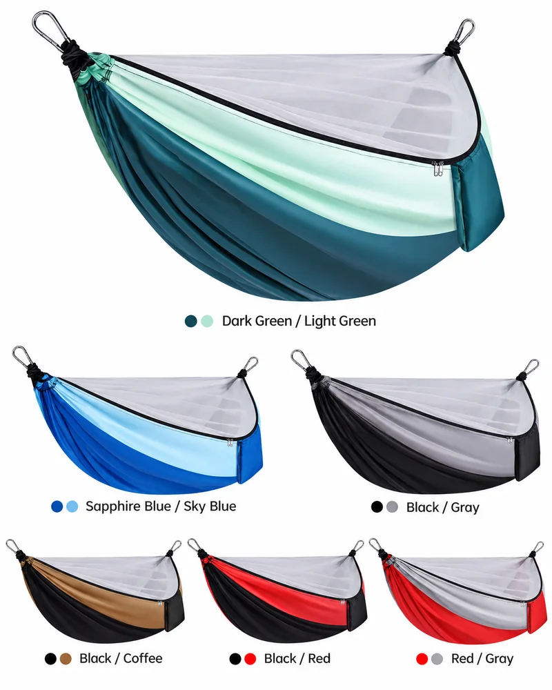 Camping Hammock Two-Tone Color Options