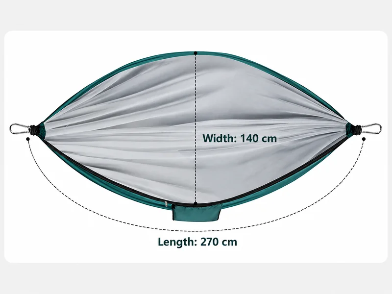 Camping Hammock Open Size
