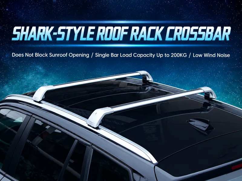 shark style roof rack crossbar